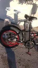 2 بسكليت كهربا عجل عريض بطاريه 48v20a