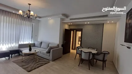  1 شقة مفروشة فاخرة في - عبدون - غرفتين نوم باطلالة مميزة (6613)