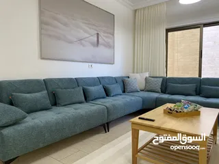  3 شقة فخمة مفروشة كامل للإيجار-طابق أرضي-110م-خلدا