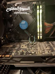  14 قطع كمبيوتر   CPU Core i5 9th Gen + Motherboard ASUS + HyperX Fury 8GB RGB x2