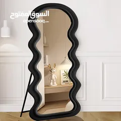  2 مرايا ستاند بإطار مخملي فاخر