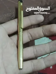  2 قلم جيفر مطلي ذهب