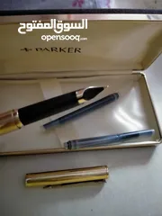  3 قلم Parker مطلي دهب بالكامل عيار 14
