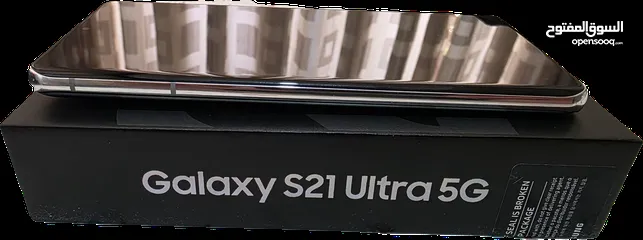  5 تلفون سامسونج s21 الترا Samsung s21 ultra 5G للبيع بحالة ممتازة