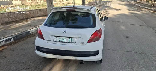  9 بيجو 207موديل 2009_اتومتيك _ماتور 1600-بنزين اصل برايفت _فحص الف صلاة النبي نظيفة من الاخر