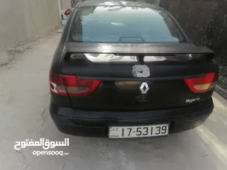  5 رينو ميجان موديل 2001 مكيفه حامي بارد زجاج كهربه مرخصه 10 10 السعر 1800