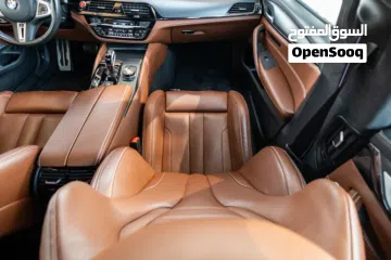  21 BMW M5 Competition M-Sport 2020 GCC under Agency Warranty and Service Contract