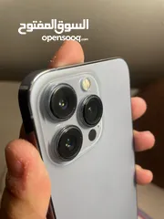  9 iPhone 13 pro  128. Gg Battery : 77 Color : sky blue