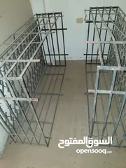  6 حماية للشبابيك حديدية شبه جديدة بسعر ممتاز