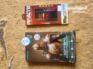  7 لزقة سامسونج s22 Ultra  / s23 Ultra/ s24 Ultra  من نوع JOYROOM العادية + لزقة Privacy ...