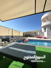  15 شاليه جزيرة الاميرات شرق جرش طريق جرش الزرقاء، مكان مميز بموقعه واطلالته لقضاء اجمل الاوقات