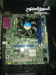  1 مذربورد مع معالج i5 2400 و رام 4 جيجا و كيس عادي