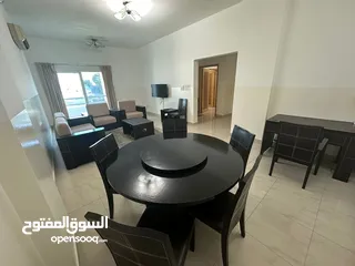  9 2 BHK Furnished Flats For Rent on Bareeq AL Shatte - شقق مفروشة غرفتين وصالة للايجار في بريق الشاطئ