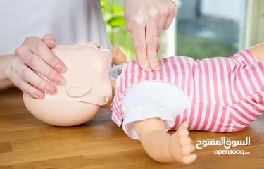  1 دمية CPR للتدريب