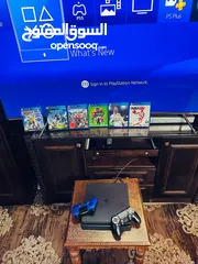  7 Playstation 4 Slim  بلاستيشن 4 سلم