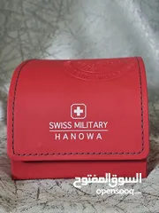  5 Swiss Military Hanowa Brown Leat