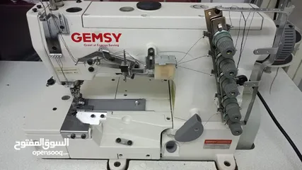  1 GEMSY FLAT LOCK 3NEEDLE MACHINE