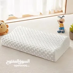  3 وداعاً لألام الرقبه ‫و العمود الفقري مع ساده و مخدة طبيه Memory Foam Pillow