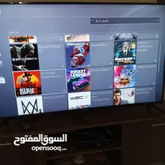 3 بلايستيشن 4 مع حساب عليه 22 لعبة