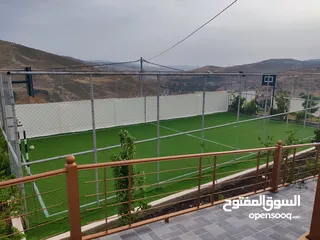  21 شاليه فاخر للبيع في جرش - موقع مرتفع و خصوصية كاملة