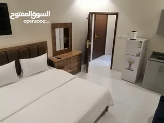  1 للايجار الشهري شقة مفروشة غرفة و مطبخ في حي الخليج الرياض