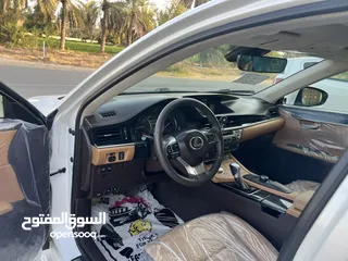  18 لكزس ES350 موديل 2017 رقم واحد خليجي بدون حوادث