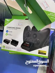  2 بطاريه اكس بوكس سيريس من شركة دوبي مع قاعده شحن