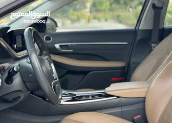  9 Hyundai sonata 2020 Gcc Oman full option