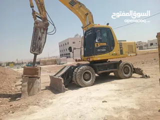  3 حفارة كوشوك كماتسو 2003 فحص كامل مرخصة سنة