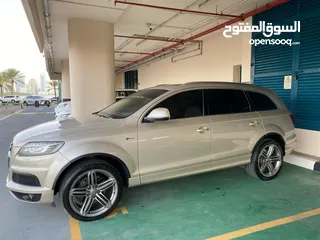  2 Audi Q7 S Line 2013 for sell 27000DHS (Negotiable/قابل للتفاوض)