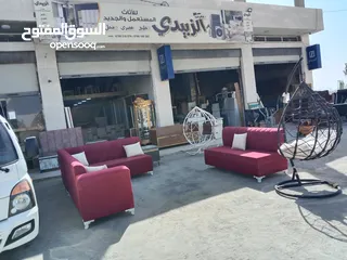  24 غرفه نوم كامله مع الفرشه وملحق وبنش قدام التخت جديد
