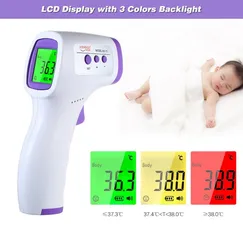  14 ميزان حراره رقمي ديجيتال عن بعد شاشه LCD مقياس حرارة الرقمي لشاشة LCD الحراره