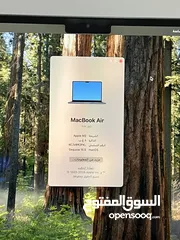  3 ماك بوك اير M2 بحالة الجديد شرق اوسط  معو كامل اغراضه الاصلية