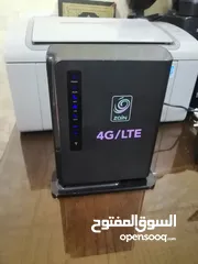  2 راوتر 4G يشغل أي خط ( اورنج + امنيه زين )