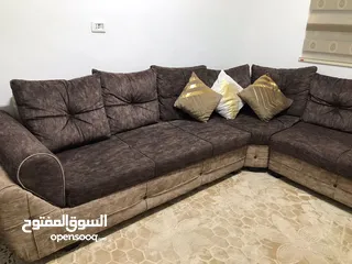  3 طقم كورنر مستعمل 9 مقاعد تفصيل