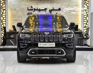  1 Jeep Grand Cherokee Overland 4x4 ( 2018 Model ) in Black Color GCC Specs