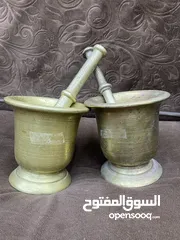  3 هاون نحاس عدد 2