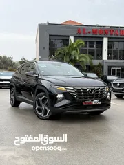  1 هونداي توسان ترخيص 2022 محرك 1600 هايبرد plug in/يقطع على الشحنه 65 كيلو متر  جير أوتوماتيك