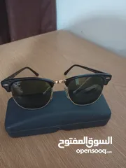  4 نظارة شمسية اصلية سان لوران ونظارة شمسية ريبان ونظارة شمسية سدى