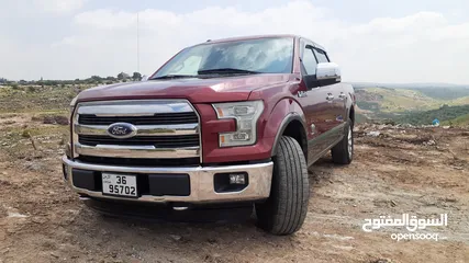  25 للبيع أو للبدل FORD F150 KING RANCH ECOBOOST 3500CC 2015