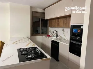  3 شقه مفروشه للايجار في عين منجد فرش جديد