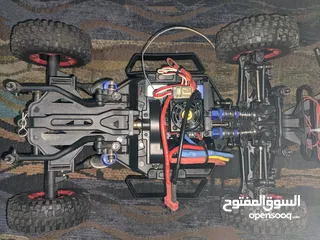  11 سياره ريموت كنترول للهواه ماركه weltoy  دفع رباعي 4x4 برشلس موتور scale 1/12