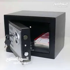  4 خزنة مكتبية لحفظ الاموال و المجوهرات و الأوراق الهامه خزنة غير قابله للصدأ بأقل سعر