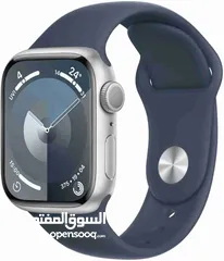  4 APLLE WATCH S9 ( 45M ) NEW /// ساعة ابل الجيل 9 ذاكرة 45 ملي الجديد
