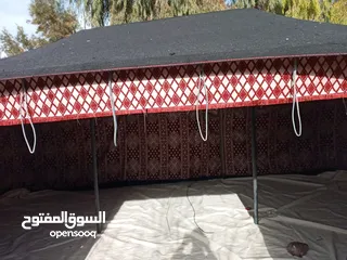  14 خيم شعر تراثيه  حجم 8م×4م يوجد أحجام أخرى حسب الطلب  الخيم جديده ولا يوجد  مستعمله