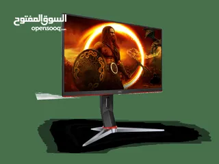  2 شاشة كمبيوتر ألعاب 24G2SP  23.8’’ AOC GAMING MONITOR