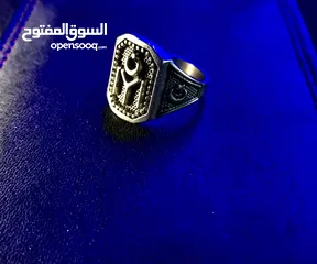  2 خاتم شعار الكاي تركي اصلي للبيع بحاله الوكاله