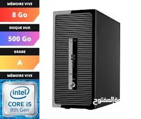  14 HP ProDesk 400 G3 MT Desktop  i5-6500 3.2GHz  8GB  128GB SSD  500GB  Windows 11 Pro