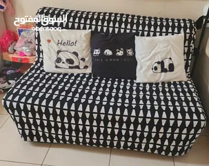  1 صوفا-سرير من ايكيا ikea sofa bed