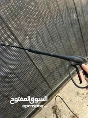  4 مضخة غسيل سيارات و تستعمل للسجاد قوية كثير و ممتازة للغسيل بربيش بطول 6 متر